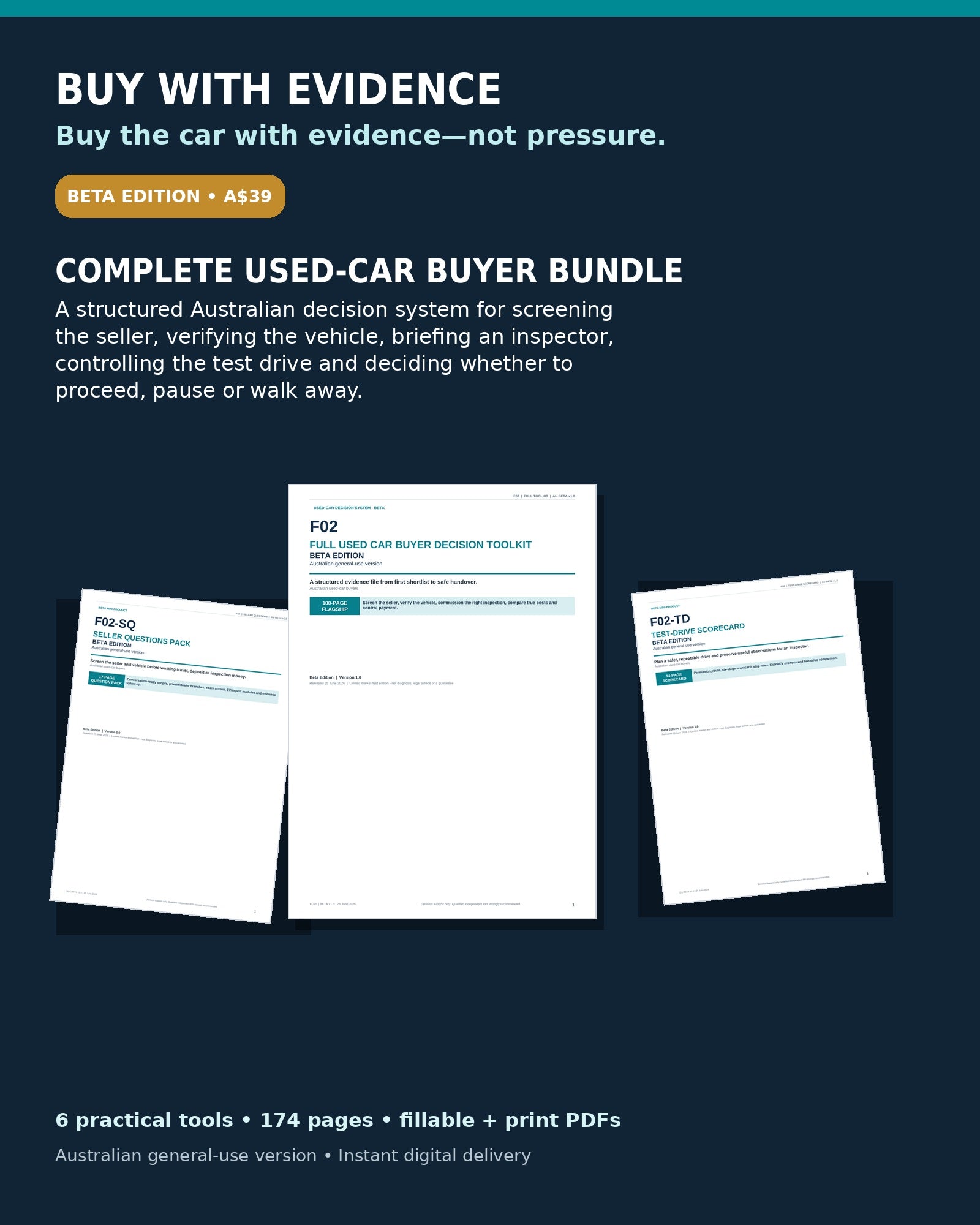 Complete Used Car Buyer Bundle — Beta Edition